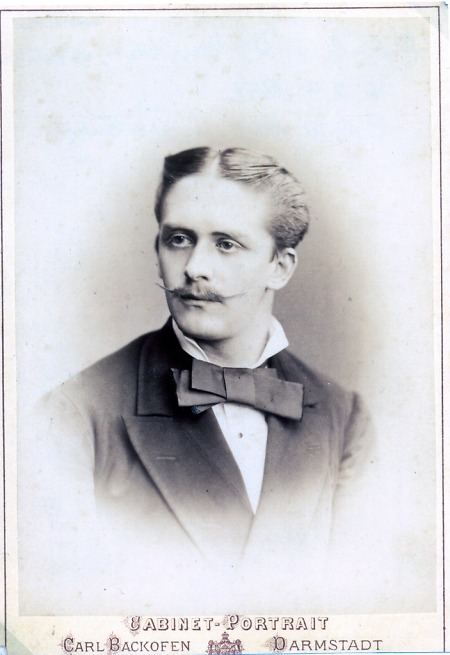 Heinrich von Rodenstein im Februar 1872 als Bräutigam, Februar 1872