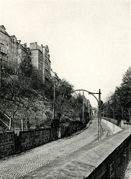 Am Pilgrimstein in Marburg, 1911