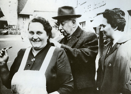 Altbundespräsident Heuss in Hirschhorn, 1960