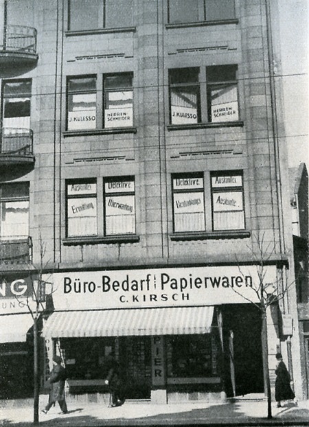 Erste Geschäftsstelle der NSDAP-Ortsgruppe Groß-Frankfurt, 1925