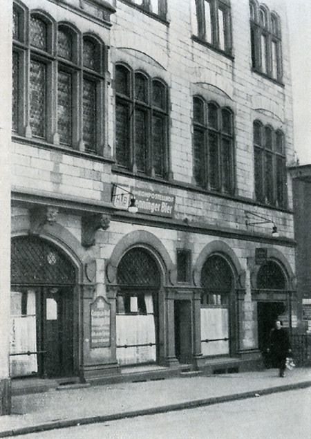 Die ersten Versammlungslokale der NSDAP in Frankfurt: Kompostellhof, Dominikanergasse, 1922-1925