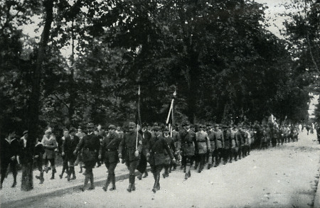 Frankfurter SA in Bad Nauheim, Juli 1924
