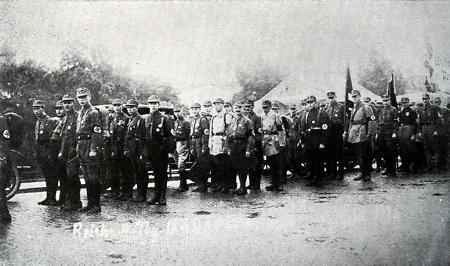 Frankfurter SA auf dem Reichsparteitag in Weimar, 3.-4. Juni 1926