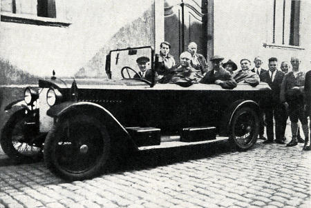 Erstes Auto der Gauleitung Hessen-Nassau, 1927-1930
