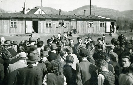 Flüchtlingslager in Bensheim-Auerbach, nach 1945