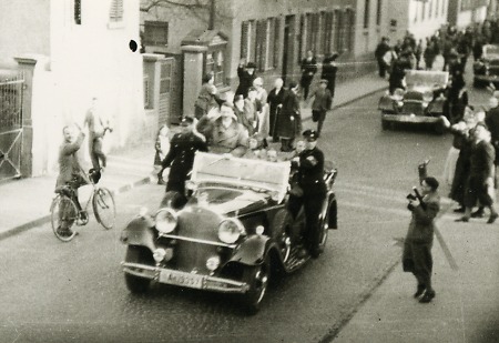 Hitler in Bensheim, 20. März 1935