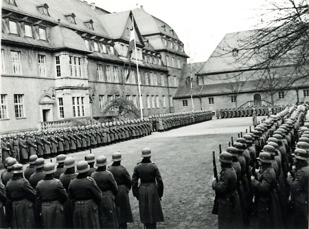 Rekrutenvereidigung in Bensheim, 1937-1939