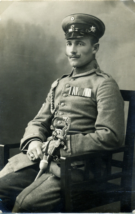 Portrait eines Soldaten des Deutschen Heeres, um 1910