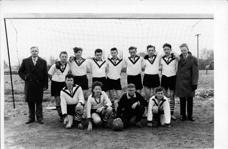 Fußballmannschaft des TSV Wasenberg, 1950er Jahre