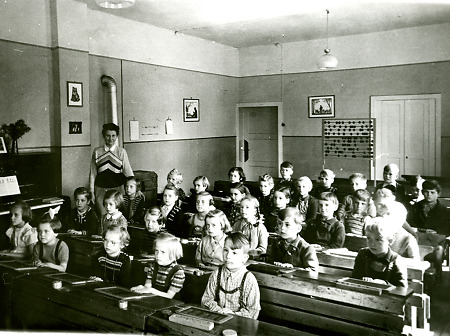 Schwälmer Schulklasse, 1960er Jahre