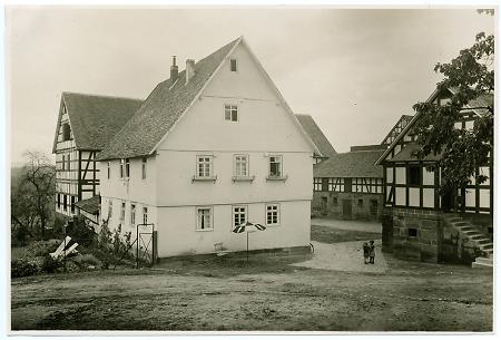 Neuhöfe bei Marburg, Hof Imhof, um 1930