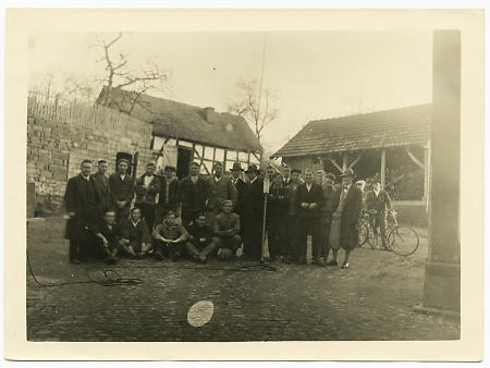 Rundfunk-Aufnahme des Südwestfunks aus dem Arbeitslager Neuhöfe, 29. November 1932