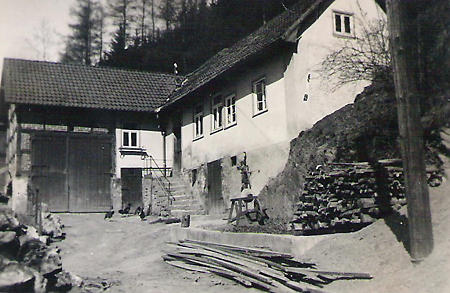 Alte Post inThalitter, 1950