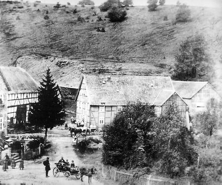 Rammelsmühle in Dorfitter, 1895