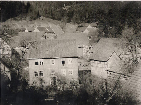 Aseler Dorfschule, um 1910