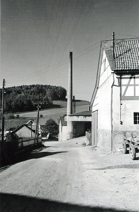 Molkerei in Dorfitter, September 1953