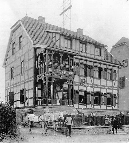 Kaiserliches Postamt, um 1911