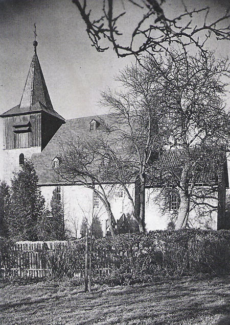 Südseite der Obernburger Pfarrkirche, 1963