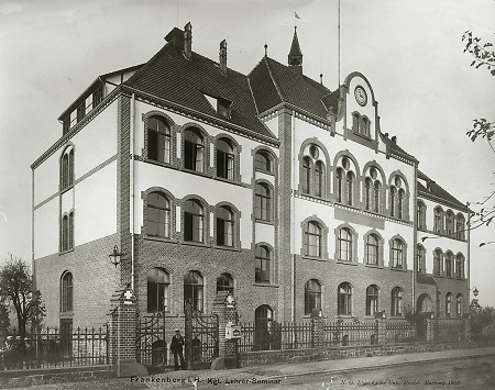 Das Königliche Lehrerseminar in Frankenberg, 1908