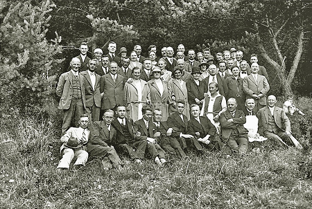 Ausflug des Vereins „Frohsinn“ Frankenberg, um 1927