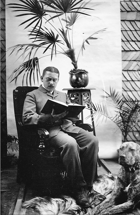 Der Frankenberger Buchdrucker Franz Kahm jr., um 1914