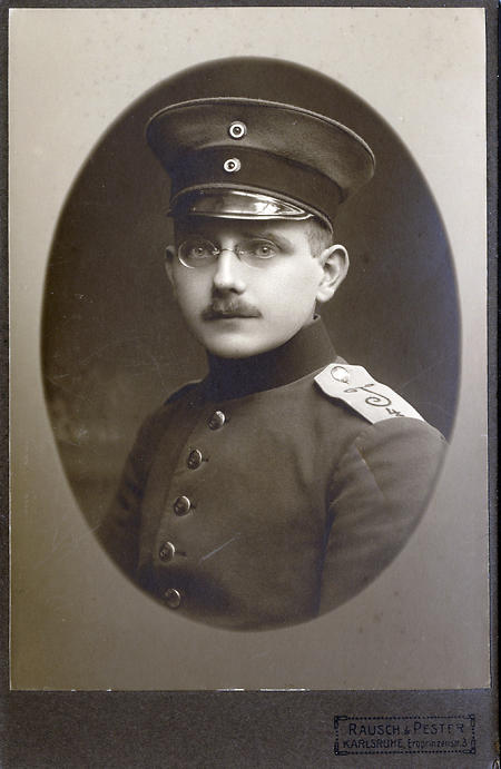Porträt eines kaiserlichen Soldaten, vor 1918