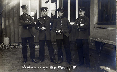 Soldaten des Deutschen Heeres, 1913