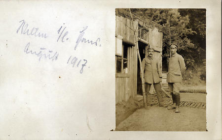Soldaten des Deutschen Heeres, August 1917