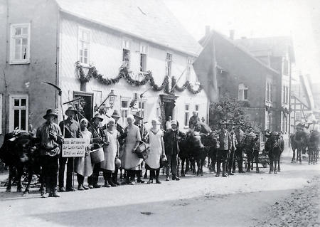 Landwirtschaftsfest in Battenberg, 1928