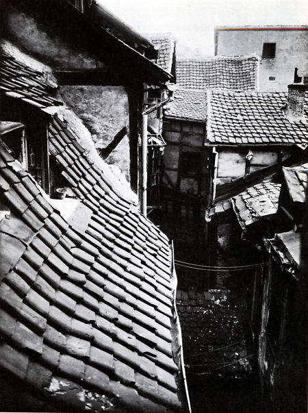Blick über die Dächer von Kassels Altstadt, um 1900