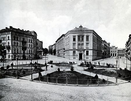 Friedrich-Wilhelmsplatz in Kassel, vor 1881