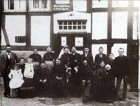 Hochzeit in Haubern, 1910er Jahre?