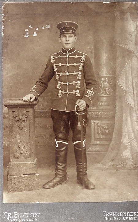 Soldat aus Haubern, um 1914