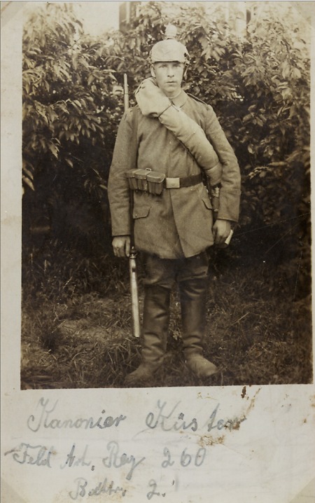 Soldat aus Haubern, 1916