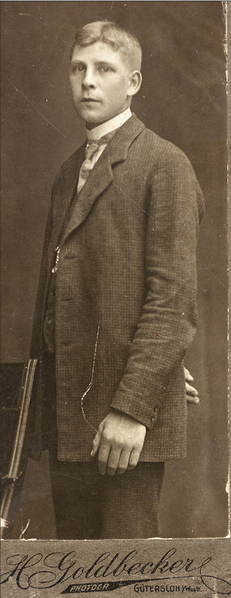 Junger Mann aus Haubern, 1915