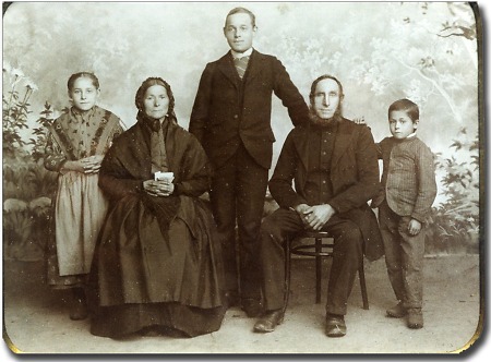 Familienbild aus Haubern, 1900-1910