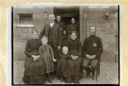 Hauberner Familie, vor 1900?