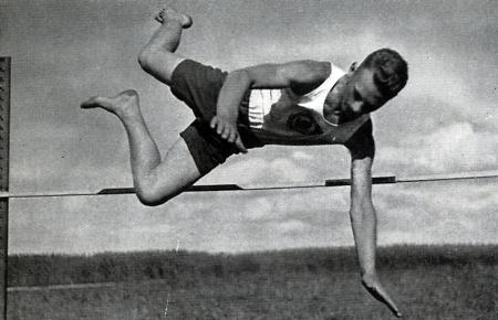 RAD-Mann beim Sport, um 1939