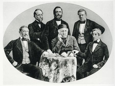 Der Verwaltungsrat der Firma J.W.Buderus Söhne, 1856