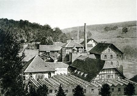 Buderus'sche Hirzenhainer Hütte, um 1880