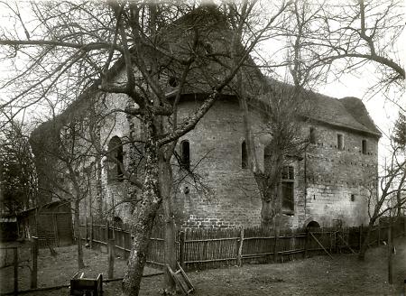 Einharts-Basilika zu Steinbach im Odenwald, um 1900