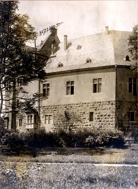 Schloss Büdingen, um 1900