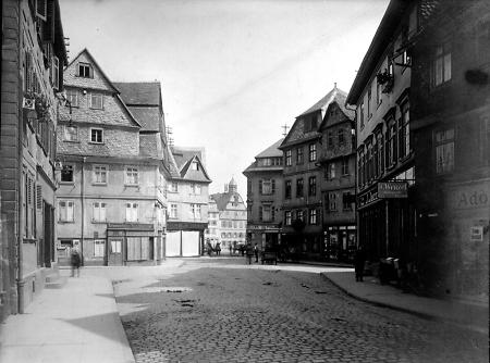 Butzbach Innenstadt, um 1900