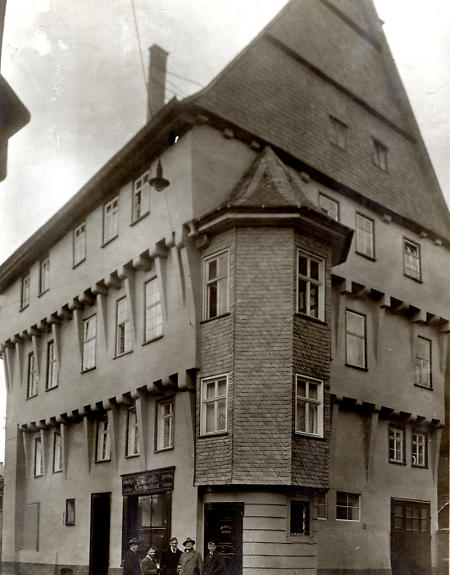 Leib'sches Haus in Gießen, um 1900