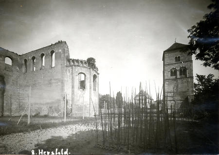 Stiftsruine Bad Hersfeld, um 1900