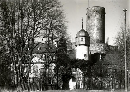 Burg Münzenberg, um 1900