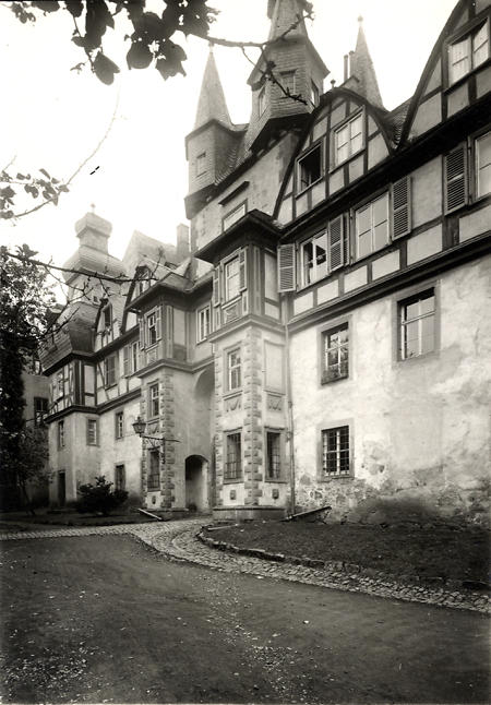 Schloss Hungen, um 1900