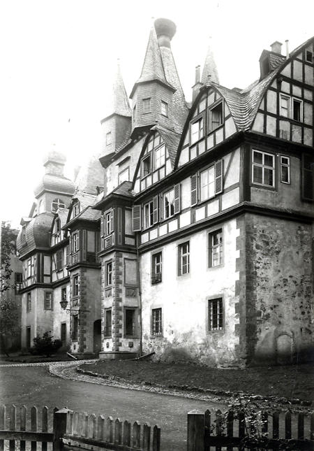 Schloss Hungen, um 1900