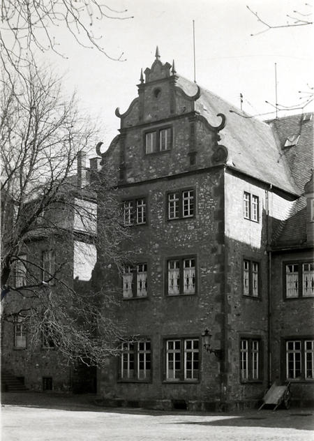 Burggrafenhaus Friedberg, um 1900