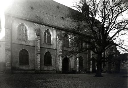Marienstiftskirche in Lich, um 1900
